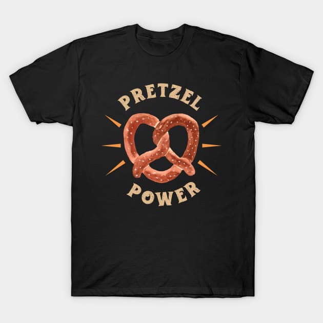 Pretzel Power T-Shirt by Nice Surprise